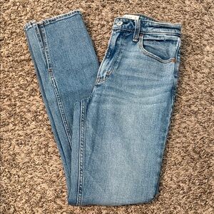 Abercrombie & Fitch Skinny High Rise Boot-cut Curve Love Jeans